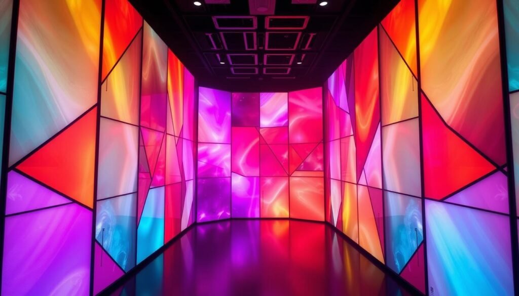 Painéis de LED Interativos